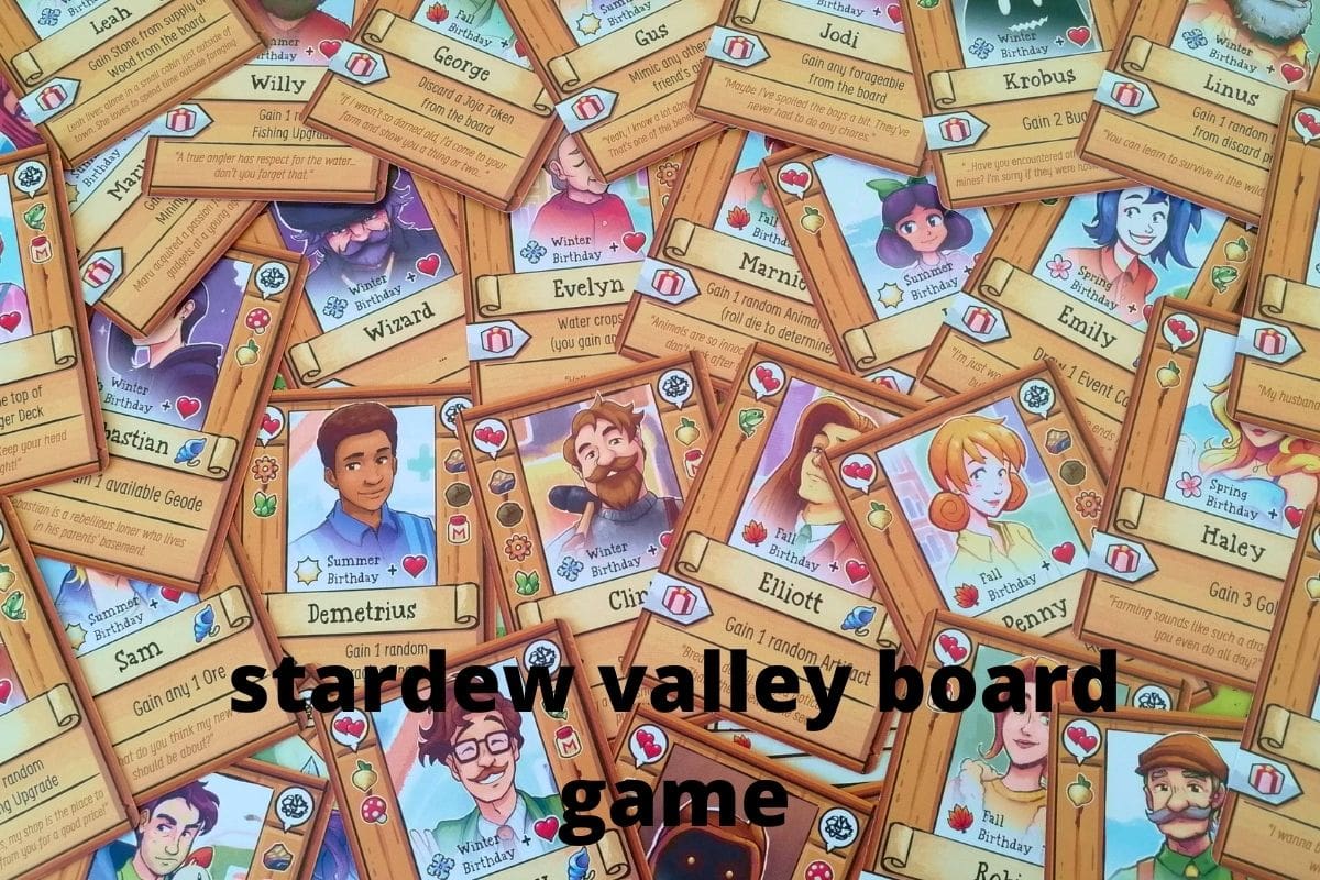 stardew valley board games